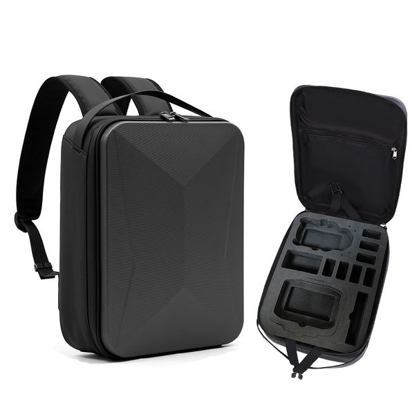 Drohnenrucksack für Mini 4 Pro/Mini 3, Hartschalen-Aufbewahrungstasche für DJI RC 2/RC-N2-Steuerung, universelles Zubehör_voghion.com