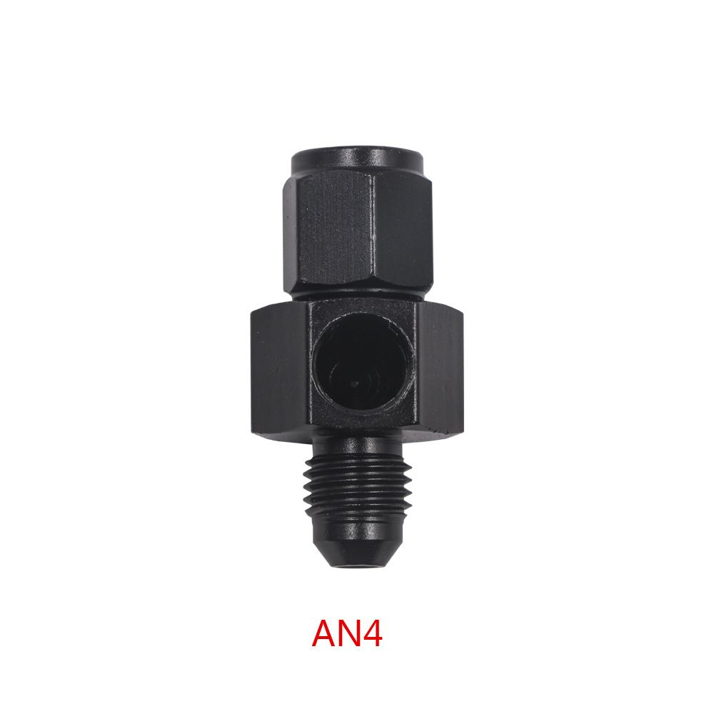 Automobil modifizierte Ölkühlungsverbindung 1/8NPT drei Wege variabler Durchmesser Ölleitung Öldrucksensorverbindung AN4/6/8/10_voghion.com