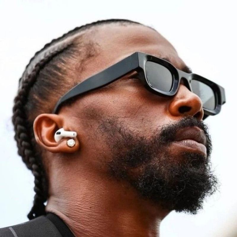 2022 European and American trend new kendou same Sunglasses men's small box fashion hip hop disco Sunglasses ins_voghion.com
