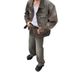 Retro-inspired Heavyweight Washed And Distressed Dyeing Spring/fall Short Denim Jacket For Men - Stylish Outerwear_voghion.com