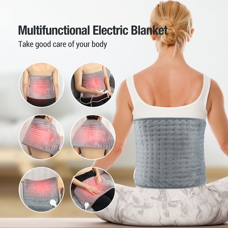 New waist protection pad, compress, warm palace heating timing, 6-speed temperature controlled belt, electric blanket_voghion.com
