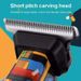Kemei KM-MAX5090 Elektresch Clipper Opluedbar Hoertrimmer Drécken Graffiti Raséierapparat Type-C USB Opluedung Barber_voghion.com