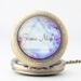 2017 New Starry Sky Triangle Pattern Chain Arabic Numerals Quartz Pocket Watch_voghion.com