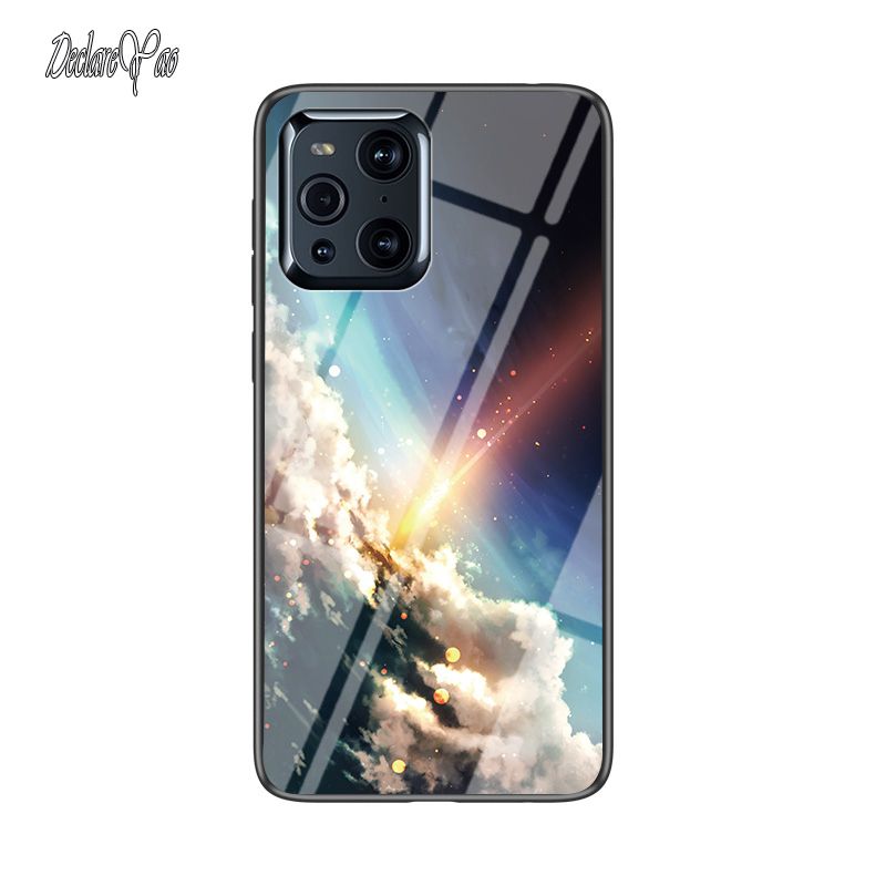 Find X5 Pro, custodia in vetro DECLAREYAO, di lusso, ultra sottile, ultra sottile, in vetro temperato, per OPPO Find X X3 X2 Neo X5 X3 Lit_voghion.com