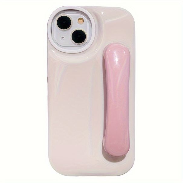 Bracket Mobile Phone Case Girls Boys Holiday Gift High Quality Handle Bracket Soft Shell All-round Drop-proof Suitable for Mobile Phone 12/13/14/15_voghion.com