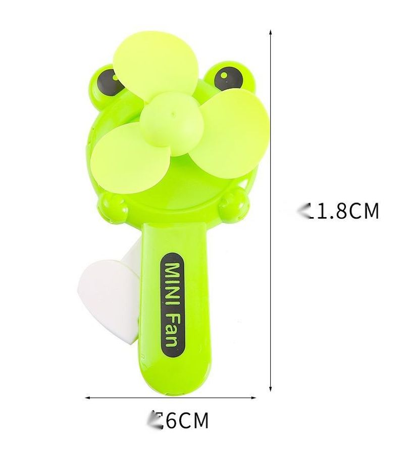 Mini Cartoon Crank Hand Press Children's Gifts Student Toys New Handheld Manual Small Fan_voghion.com