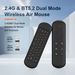 M5 Dual-Mode 2.4G+BT Wireless Keyboard Mouse TV Set-Top Box Small Backlight Smart Remote Control_voghion.com