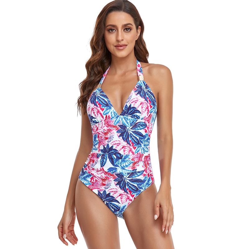 Nouveau maillot de bain une pièce sexy moulant européen et américain maillot de bain femme couvrant le ventre maillot de bain une pièce femme en gros transfrontalier_voghion.com