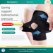 Sports Joint Protector Strap Compression Spring Support Stabilization Meniscus Hiking Running Fitness Knee Brace_voghion.com