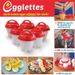 Silicone Egg Cooker – Reusable Microwave & Boiling Egg Poacher (6-Pack, BPA-Free, Dishwasher Safe)_voghion.com