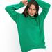 Women's Oversized High-Neck Sweater – Trendy Fall & Winter Pullover, Soft Viscose Blend, Drop Shoulder Sleeves, 8 Vibrant Colors For Casual_voghion.com