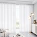 Vertical Blinds Curtains Dream Curtains Living Room Balcony White Gauze Light Transmitting But Not Transparent_voghion.com