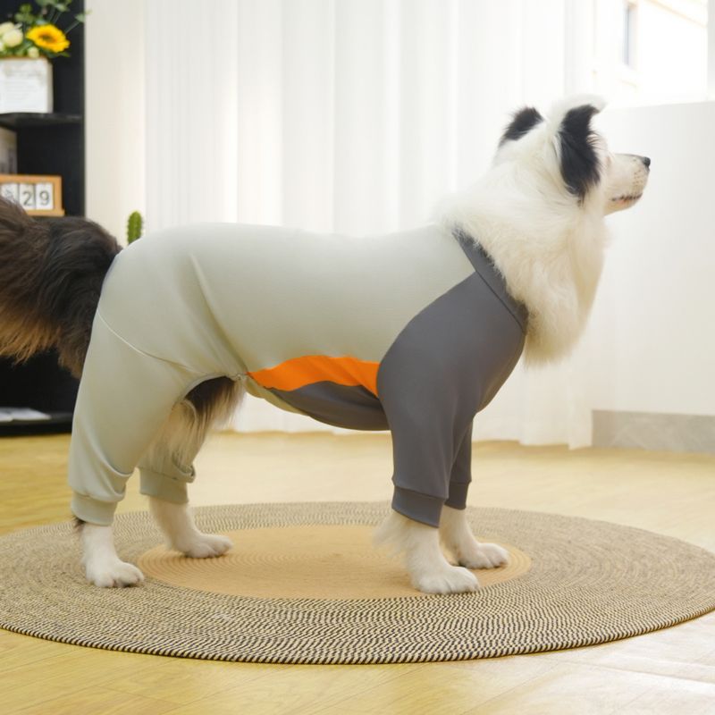 Pet Summer Dog Anti-Shedding Four-Legged Home Breathable Clothes For Medium And Large Dogs_voghion.com