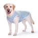 Abbigliamento per cani primavera estate stile Golden Retriever Labrador Extract cani di taglia media e grande senza cotone gilet a righe a due zampe_voghion.com