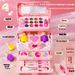 Kindercosmeticaset, lippenstift, nagels, meisjesspeelgoed, huisdecoratie, make-updoos, verjaardagscadeau voor een kleine prinses_voghion.com