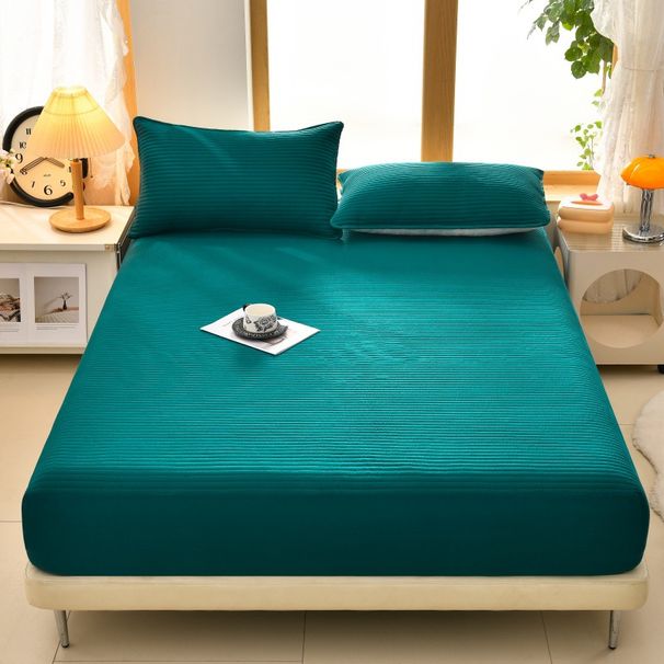 Gesteppter, wasserdichter Matratzenschoner – Hochwertiger Spannbettlaken mit rutschfestem Design (hypoallergen, milbendicht, atmungsaktiv)_voghion.com