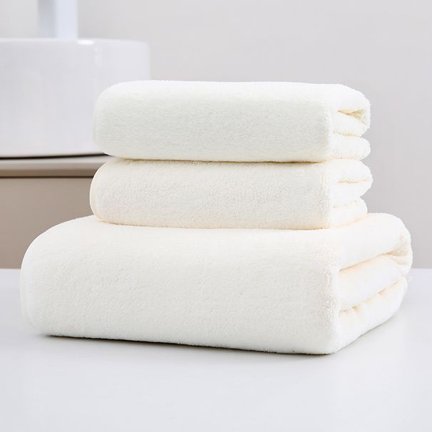 Mikropluošto vilnos rankšluostis, storas greitai džiūstantis trijų dalių rinkinys, didelis vonios rankšluosčių veido rankšluostis paplūdimio rankšluostis_voghion.com