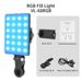 Mini Fill Light RGB LED Straight Pocket Video Photography Lighting Pocket Live Vlog Clip For Phone IPhone IPad Laptop Camera_voghion.com