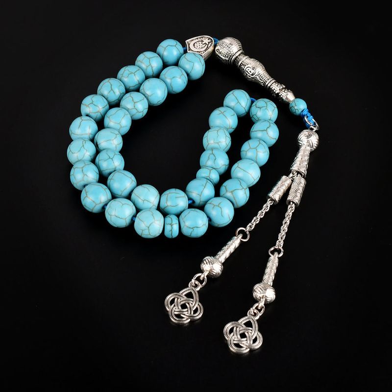Rosario musulmano 33 Rosario islamico Misbaha Rosario islamico 10mm Rosario Tasbih Gioielli_voghion.com