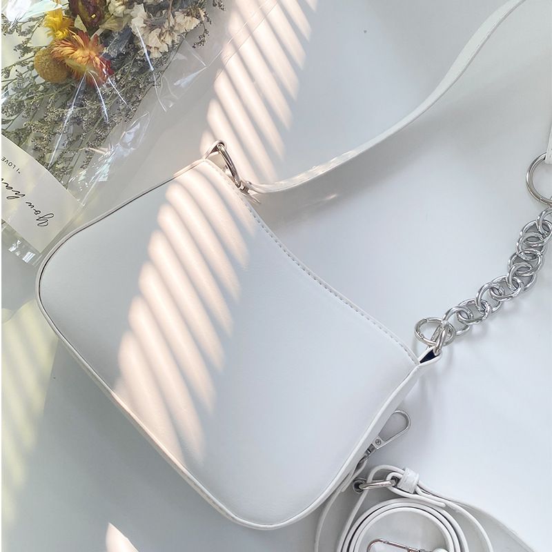 Borsa da donna sottobraccio 2024 nuova borsa a tracolla casual con piccola catena, alla moda e versatile_voghion.com