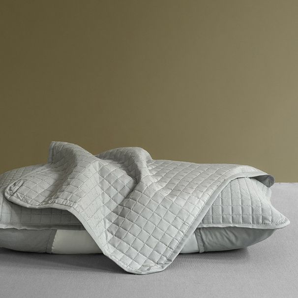 Orthopedic Cervical Traction Pillow With Latex Layer - Breathable Knit Cover, Slow-Rebound Support For Neck Pain Relief & Deep Sleep_voghion.com