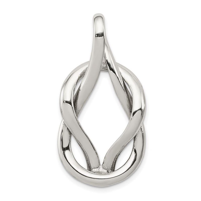 Sterling Silver Fancy Slide_voghion.com