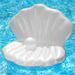 Aufblasbare Meerjungfrauenmuschel – Perlenakzente und fächerförmiger Sitz (instagramtaugliche Schwimmhilfe für Erwachsene, wasserdicht und aus strapazierfähigem PVC)_voghion.com