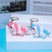 Heißer Verkauf Einhorn Schlüsselanhänger Niedlicher Regenbogen Pegasus Anhänger Exquisite Rucksack Puppe Dekoration Kleines Geschenk_voghion.com