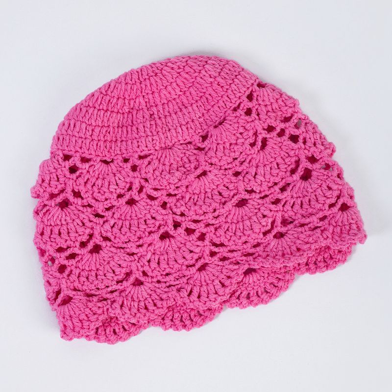 Handgemaakte dikke gebreide wollen muts, warme gebreide muts voor dames, herfst en winter, nieuwe gebreide wollen muts_voghion.com