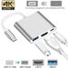 3-in-1 C Hub 100W Power 4K HDMI-compatibel voor Book Surface Chrome Steam Deck Stable 3.0 USB HUB-adapter_voghion.com