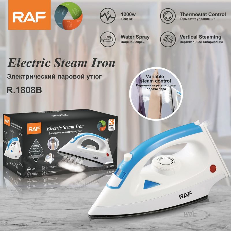 Fier de călcat electric cu abur portabil, standard european, de uz casnic, de vânzare cu abur, mic, 500W_voghion.com