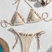 Zweiteiliger sexy Bikini im neuen Stil mit geflochtenem Push-Up-Badeanzug für den Urlaub mit kleiner Brust_voghion.com