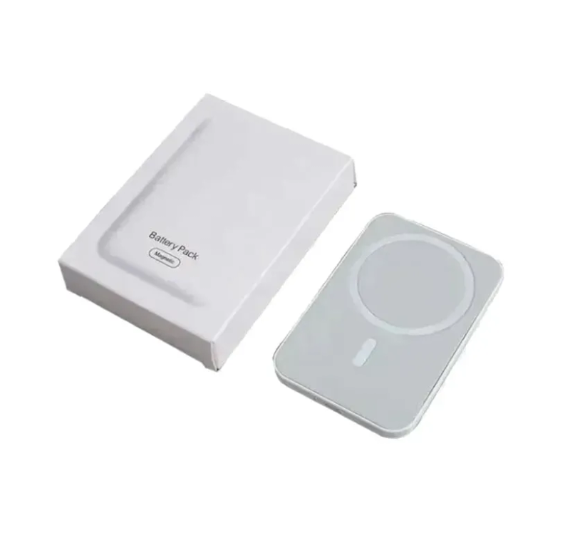New Black/White Power Bank, 20000mAh MagSafe, Matte Finish Fast Charging, Portable Magnetic Rechargeable Wireless_voghion.com