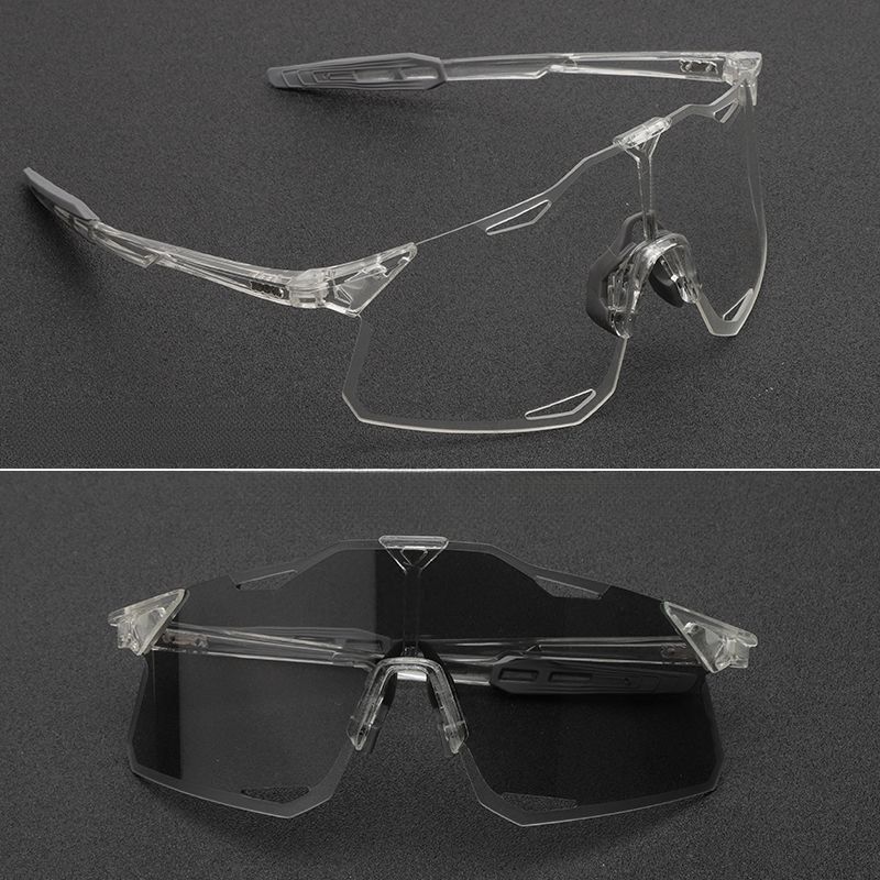 100% Hypercraft Outdoor Cycling Running Światłoczuły Zmieniający kolor Dzień i noc Podwójne zastosowanie Ochrona przed promieniowaniem UV Wiatroszczelny_voghion.com
