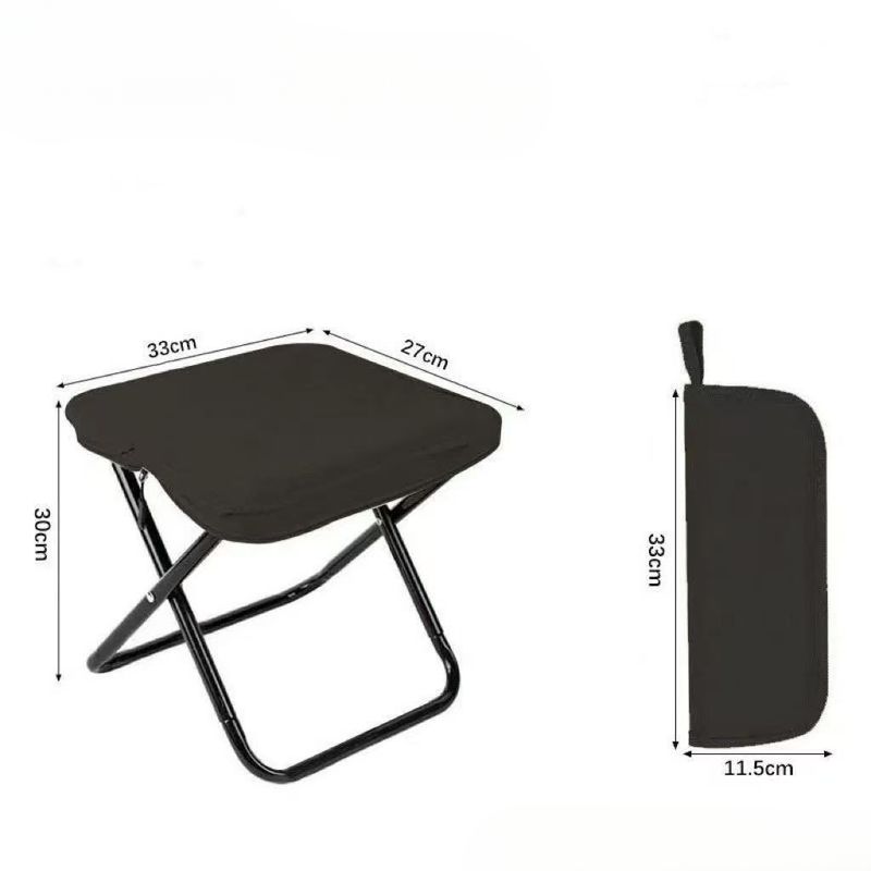 Outdoor Camping Bag-style Pencil Case Chair Folding Stool Subway Portable Fishing Bench Queueing Artifact Maza_voghion.com