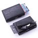 RFID Blocking Side-Push Card Wallet – Vintage PU Leather Slim Card Holder With Zippered Coin Pocket For Men & Women_voghion.com