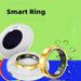 New SR09 Smart Heart Rate Monitoring Long Battery Life Black Technology Waterproof Narrow Frame Ring_voghion.com