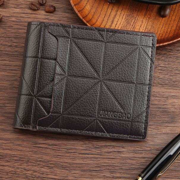 Novo za muškarce, kratka poslovna, jednostavna i moderna, vrhunska mekana kožna kopča, ultra tanka torba za mlade, kartica, nula_voghion.com