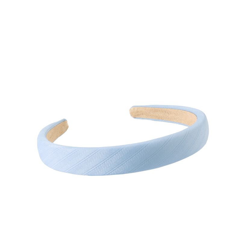 Korean style universal new cloth fresh headband thickened sponge heightening head top to show face shape ladies hair accessories_voghion.com