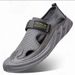 Manufacturer's Sandals Men's Summer New Casual Beach Shoes Mesh Shoes Hole Shoes Hollow Large Size_voghion.com