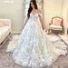 Light wedding dress French 2025 new bride trailing simple atmosphere high end one shoulder retro temperament main yarn summer_voghion.com