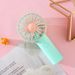 New Handheld Mini USB Rechargeable Portable Small Electric Fan Cute Two-tone_voghion.com