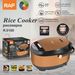 RAF European Standard Household Non-Stick Pot Timer Multi-Function Insulated Rice Cooker 5L_voghion.com