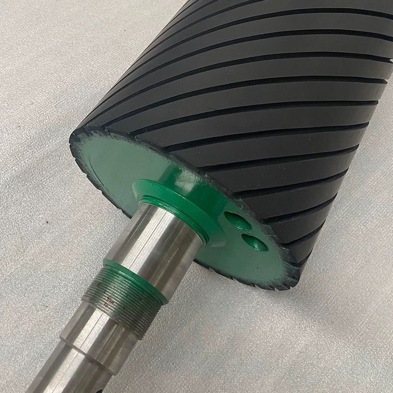 【Pression】 Rouleau en caoutchouc polyuréthane résistant à la pression et aux solvants, pour imprimante à revêtement, pour la fabrication de papier_voghion.com