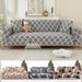 Printed elastic sofa cover milk silk all-inclusive sofa cover L-type combination anti-cat scratch sofa cushion cover towel_voghion.com