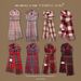 Korean Style Plaid For Women Winter 2025 New High-end Versatile Warm Neck Scarf Student Couple Shawl Dual-use_voghion.com