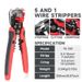 Stripper Multitool Pliers YES-1R Automatic 5 In1 Stripping Cutter Crimping Cable Wire Electrician Repair Tools_voghion.com