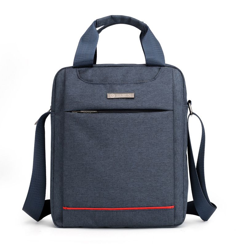 Korean Style Oxford Fabric Single Shoulder Crossbody Handbag Business Men's Bag Casual Briefcase_voghion.com