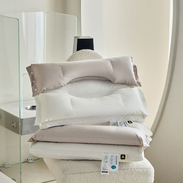 Bomuldspude til at beskytte nakkehvirvelen og hjælpe sovepude Core cervikal spondylose Rich Bag Sovetrækpude_voghion.com