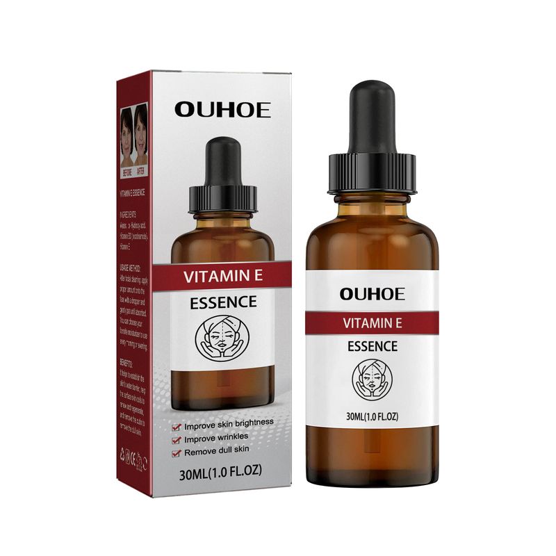 OUHOE Vitamin E Facial Lighten Wrinkles Fine Lines, Brighten Skin Tone, and Moisturize essence_voghion.com
